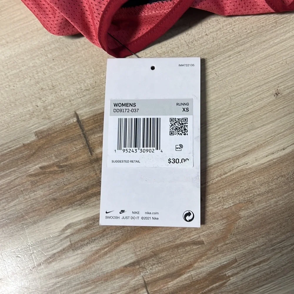 NWT Nike 10K Running Shorts Black Size XL